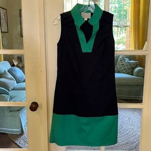 STS Sail to Sable green and navy dress. Size xs